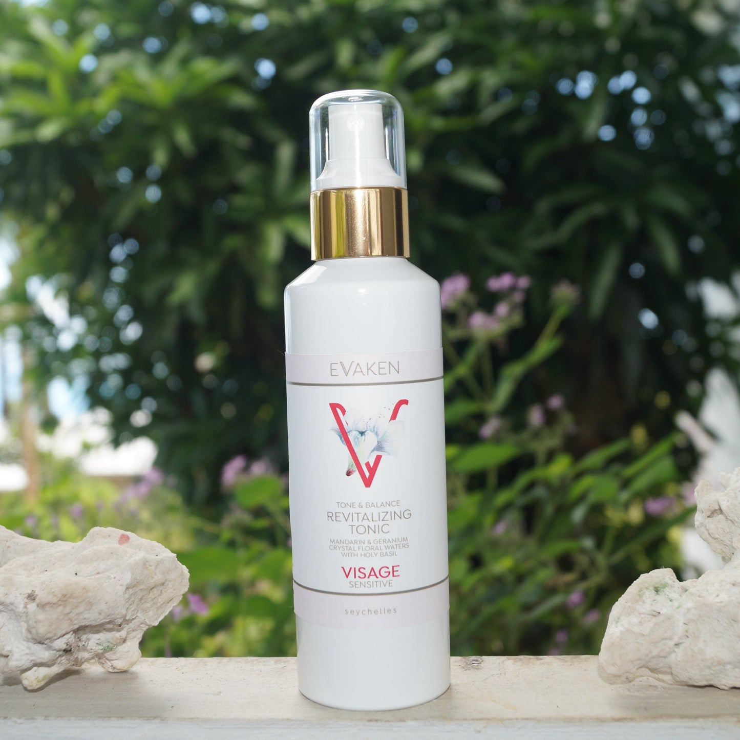 EVAKEN | Gesichts Tonikum Gesichtswasser mit Mandarine Visage Sensitive glattes frisches Hautbild