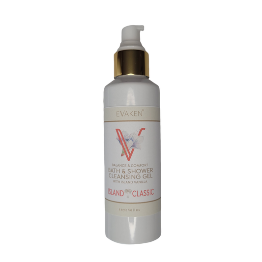 EVAKEN | Vanille von den Seychellen in einem erfrischenden Duschgel