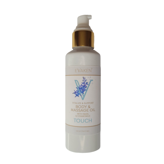 Massage & Body Oil - Humility - Sensitive mit  Basilikum und Kamille