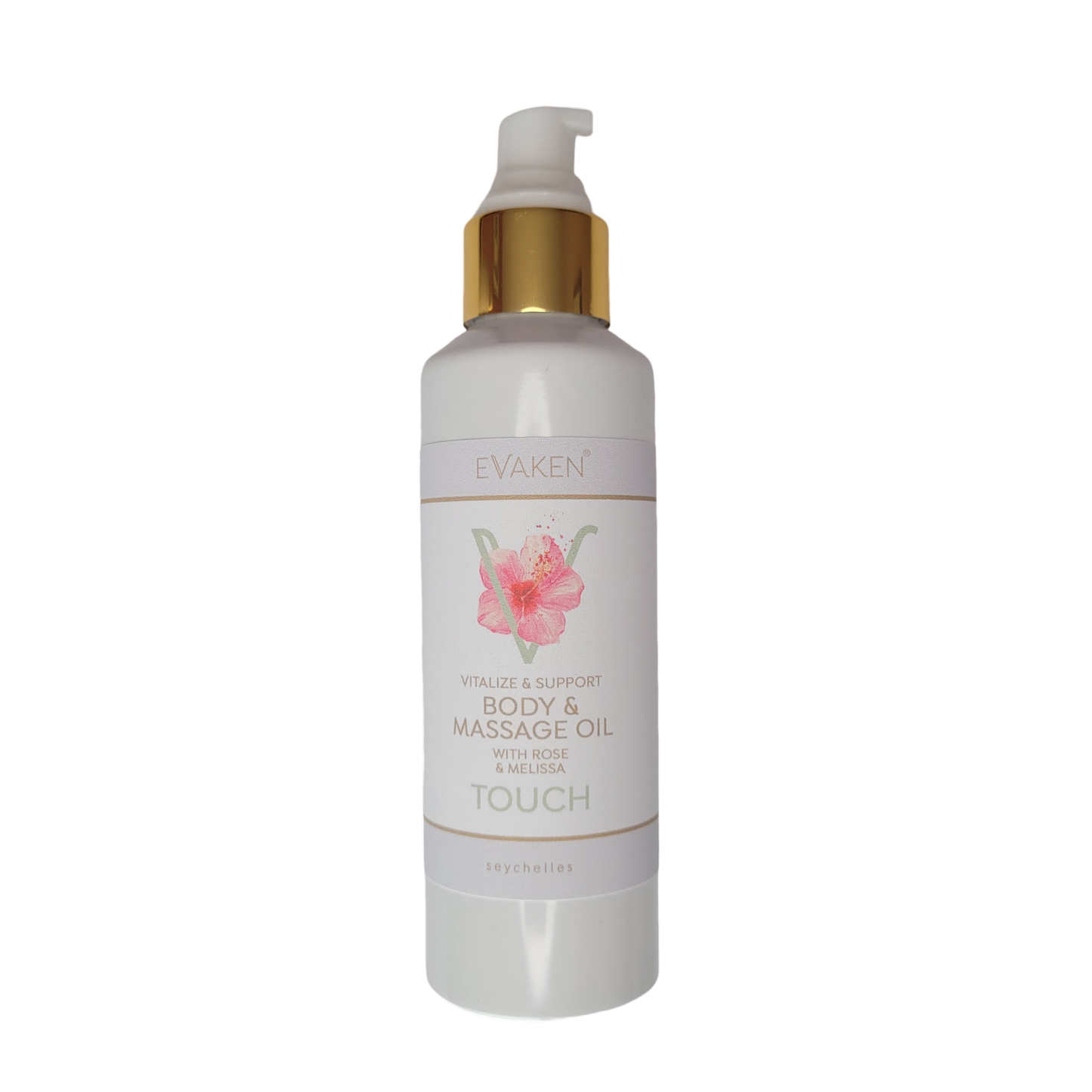 Massage & Body Oil - Für Spannkraft für trockene, reife Haut mit Rose und Melisse